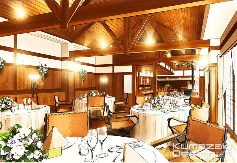 熊崎達彦 手描きパース 建築パース手描き