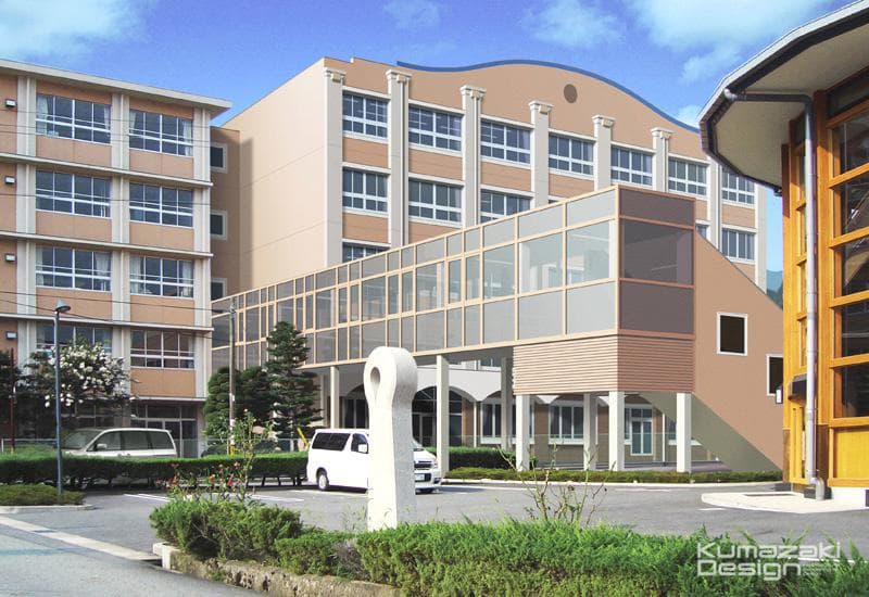 2015-1117-学校-校舎-完成予想-写真合成
